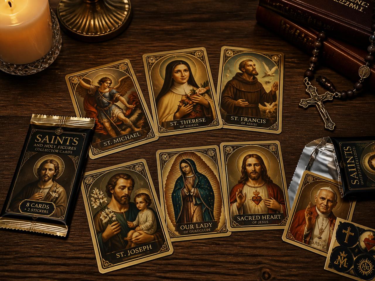 Páginas internas e figurinhas do álbum
